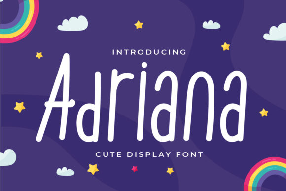 Adriana: A Handwritten Font for Creative Web Design