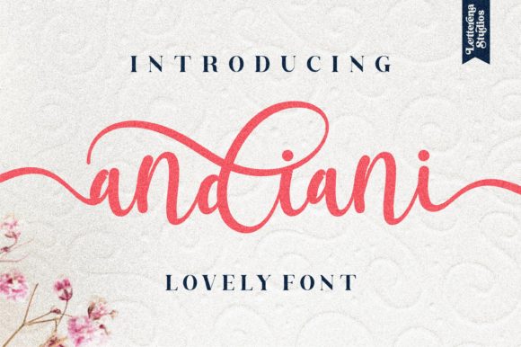 Andiani: A Graceful Script Font