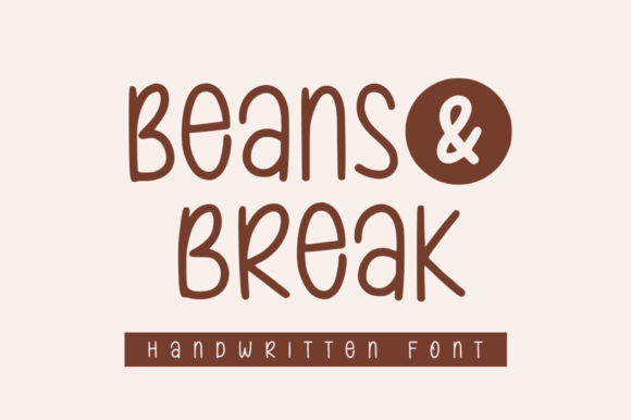 Beans Break Font for Creative Brands