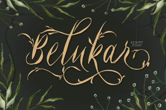 Belukar: A Delicate Script Font