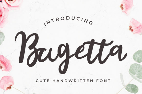 Bugetta: A Elegant Script Font