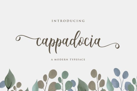 Cappadocia: A Timeless Handwritten Font