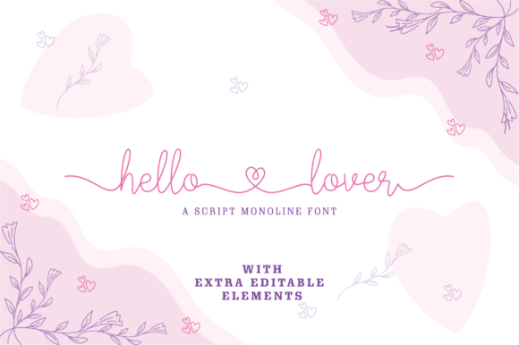 Hello Lover: A Font for Romantic Campaigns