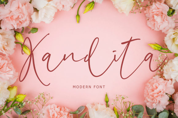 Kandita: A Modern Handwritten Font