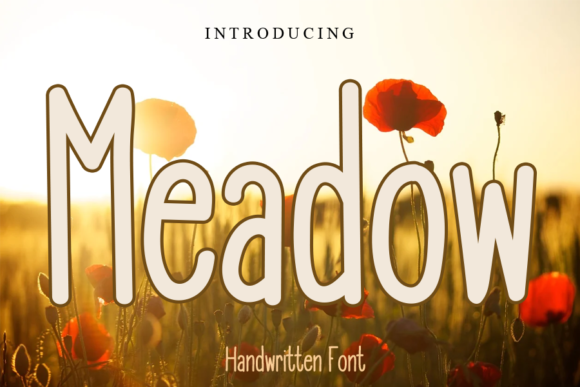 Meadow Font: A Sweet Script for Editorial Design