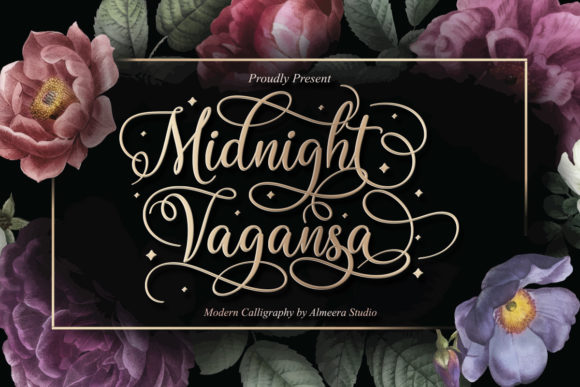 Midnight Vagansa: A Script Font for Editorial Excellence