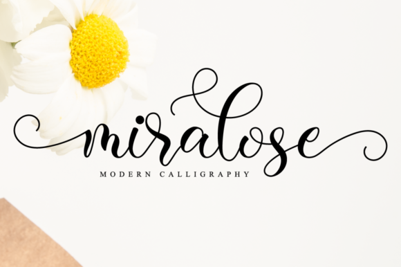 Miralose: A Romantic Script Font for Marketers