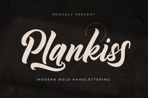 Plankiss: A Bold Script for Creative Campaigns