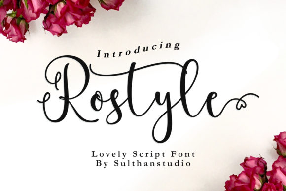 Rostyle: A Sweet Script Font for Business