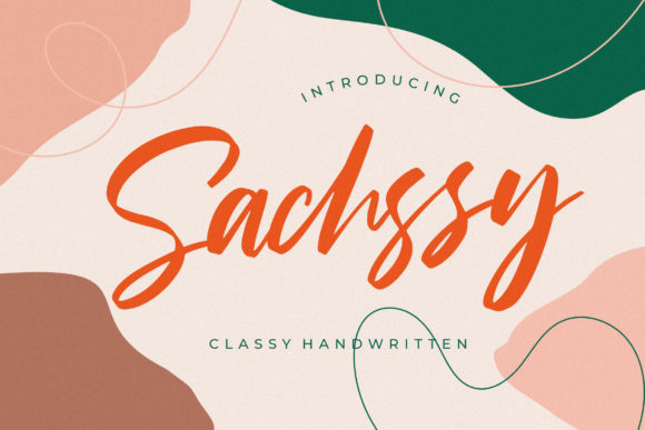 Sachssy: A Classy Script Font for Campaigns