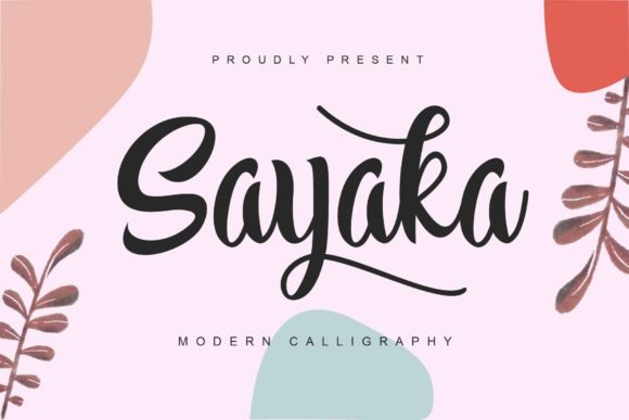 Sayaka: A Beautiful Font for Business
